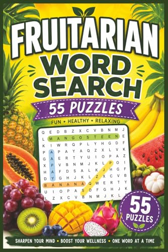 Fruitarian Word Search book cover